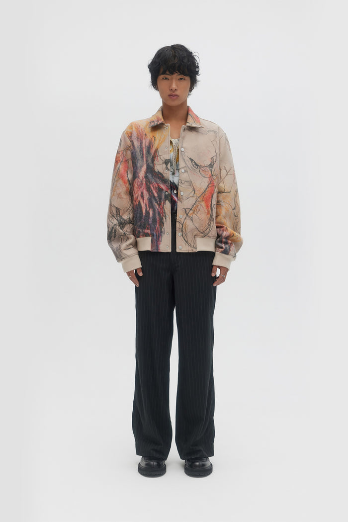 Domrebel ASCEND BOMBER JACKET Beige