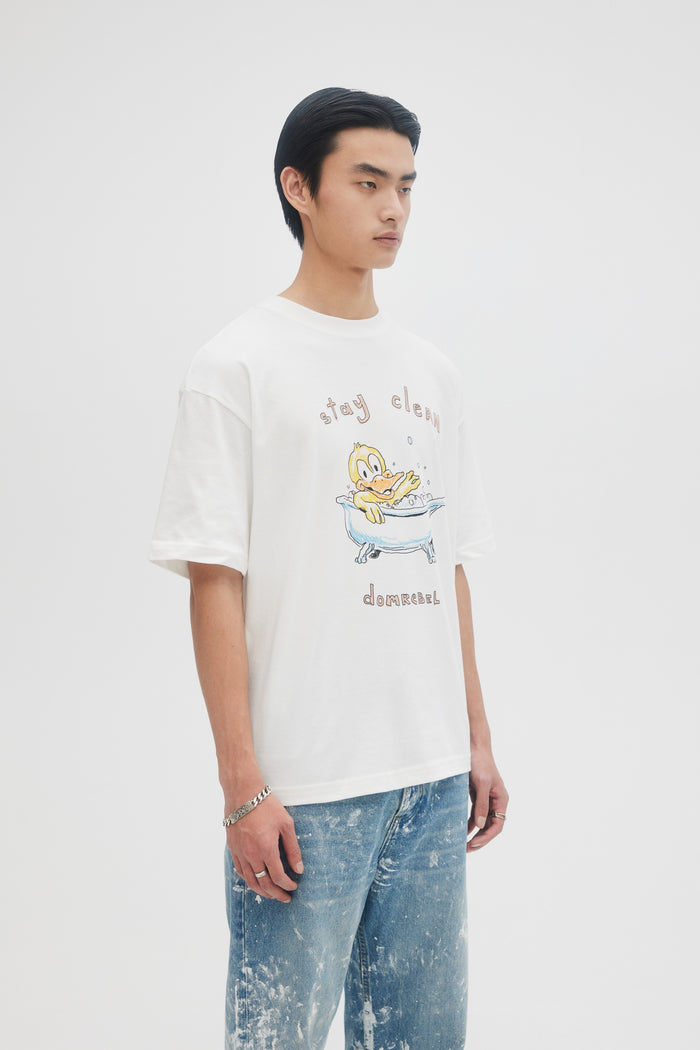 Domrebel BATH T-SHIRT Ivory