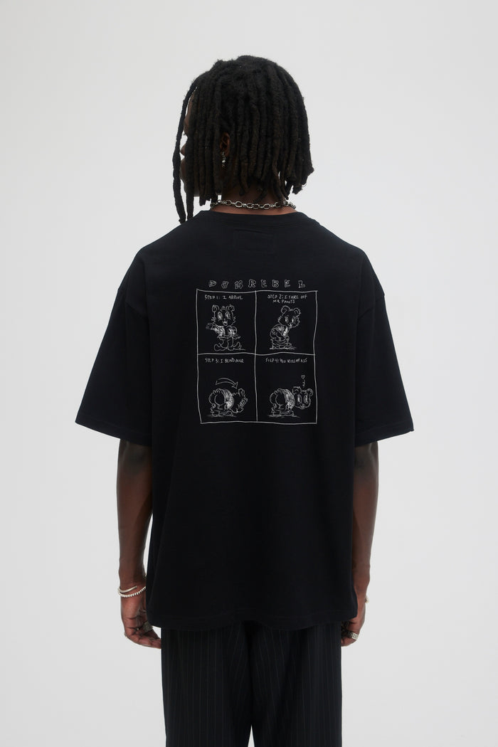 Domrebel BEC T-SHIRT Black