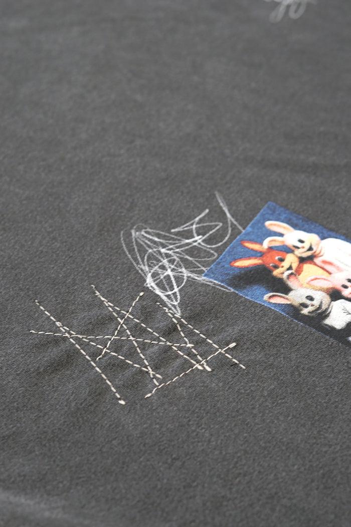 Domrebel BUNSTAR T-SHIRT Faded Black