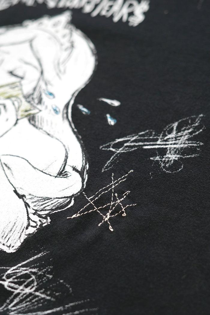 Domrebel CASHCRY T-SHIRT Faded Black