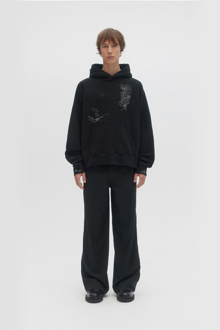 Domrebel COVET HOODIE Black