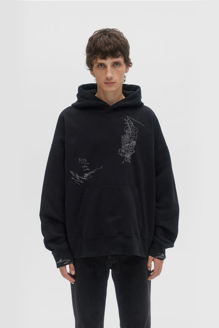 Domrebel COVET HOODIE Black