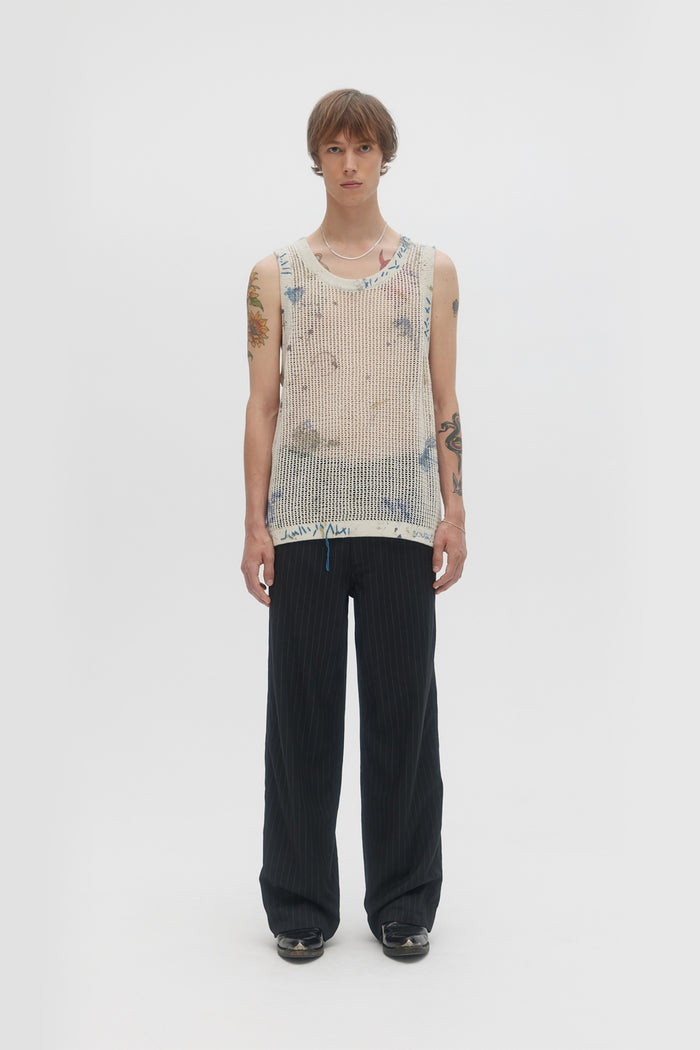 Domrebel CREATOR KNIT TANK TOP Beige