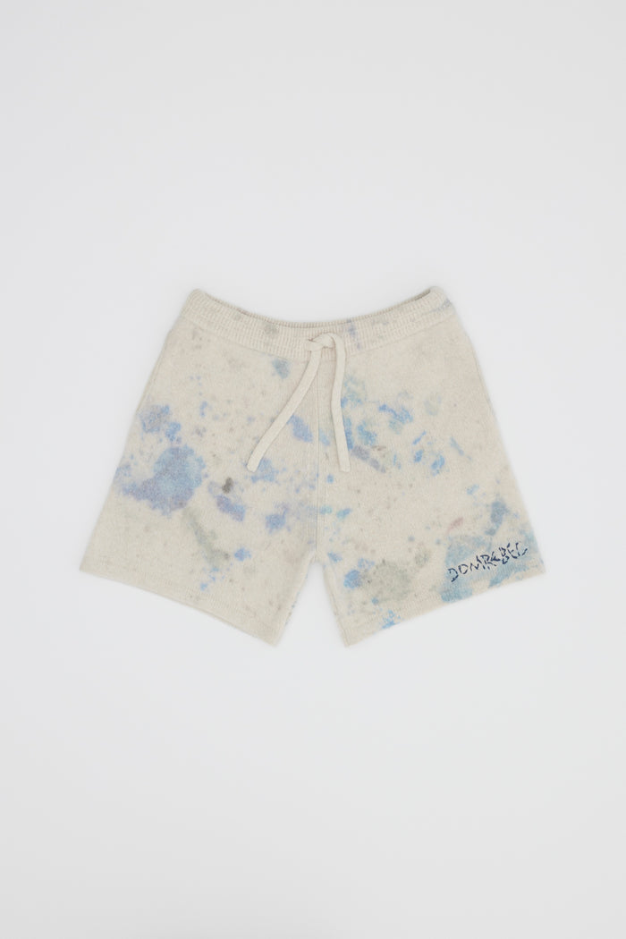 Domrebel CREATOR SHORTS - PRINTED Beige