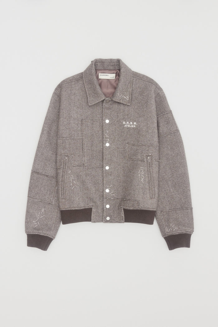 Domrebel DATE NIGHT JACKET Brown