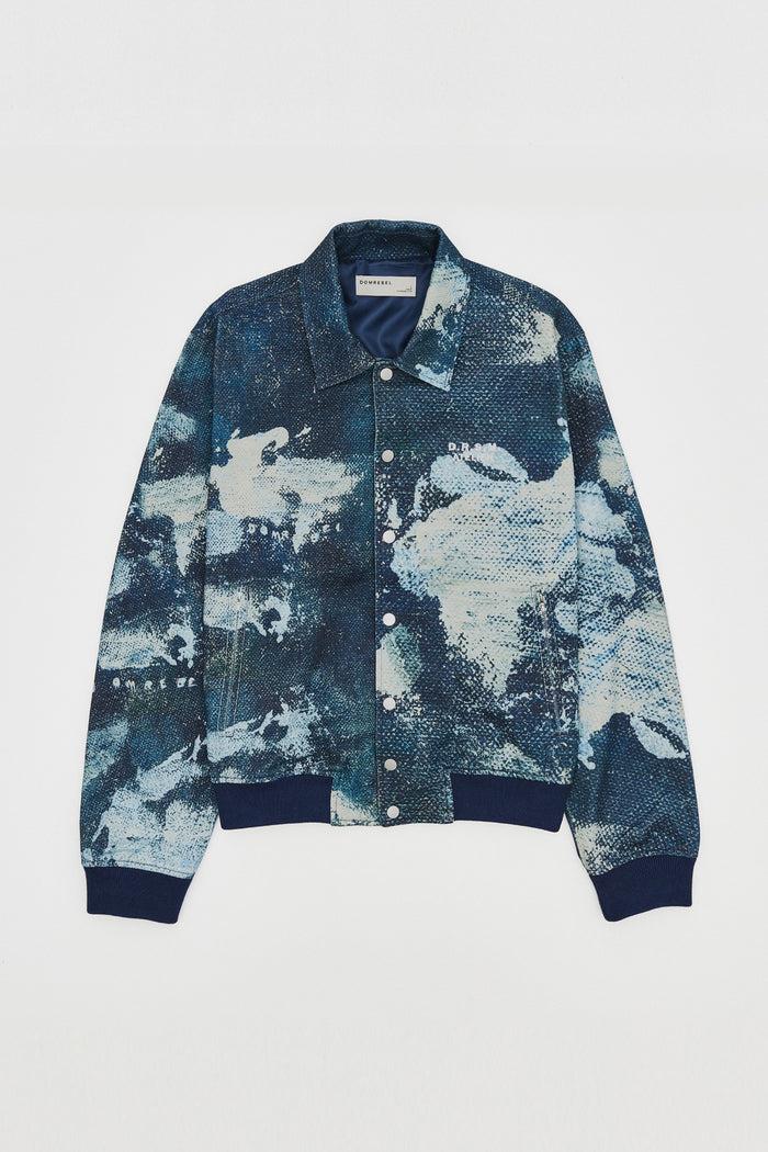 domrebel DEEP BOMBER JACKET Blue