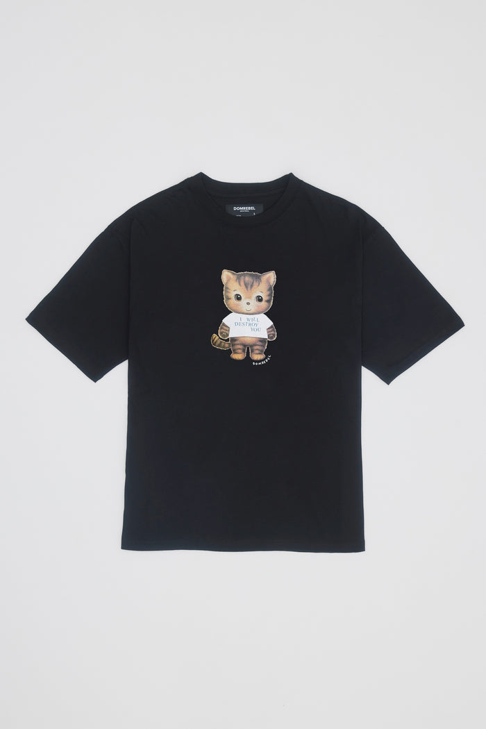 Domrebel DESTROY T-SHIRT Black
