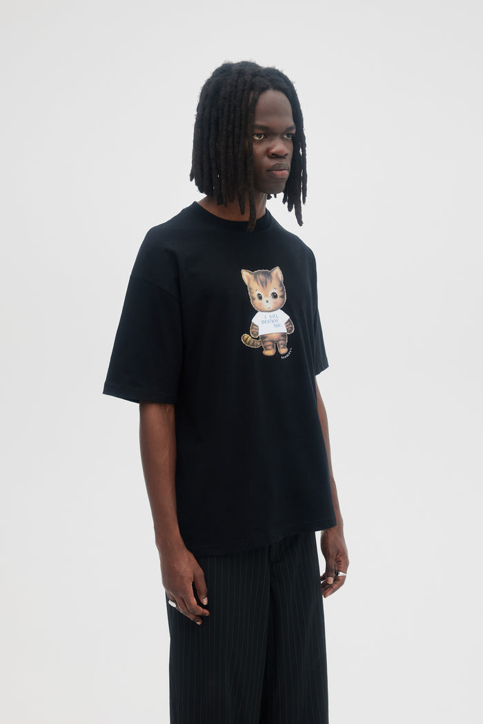 Domrebel DESTROY T-SHIRT Black