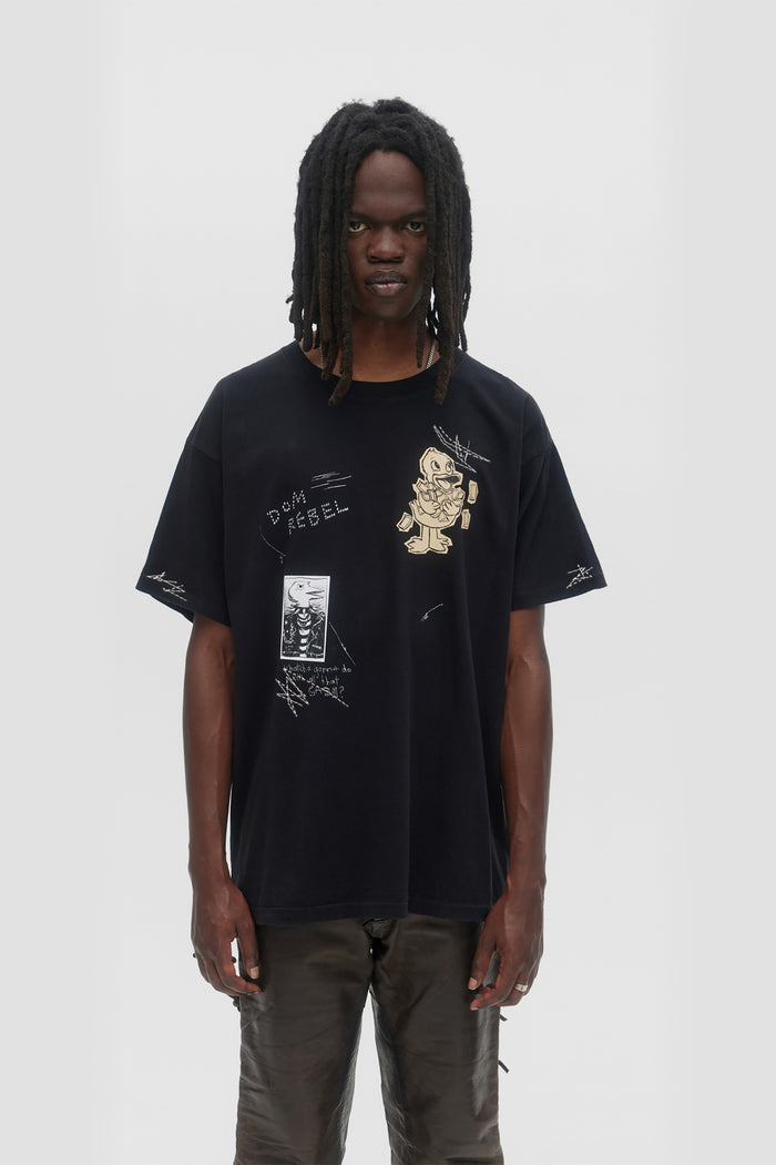 Domrebel DOLLARS T-SHIRT Black