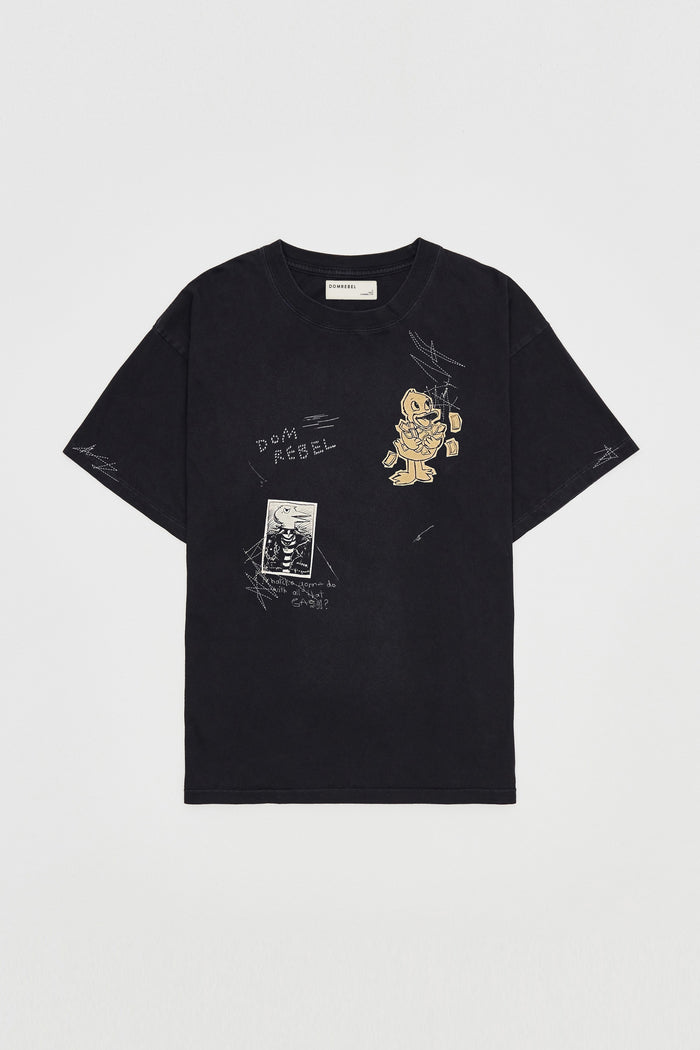 domrebel DOLLARS T-SHIRT Black