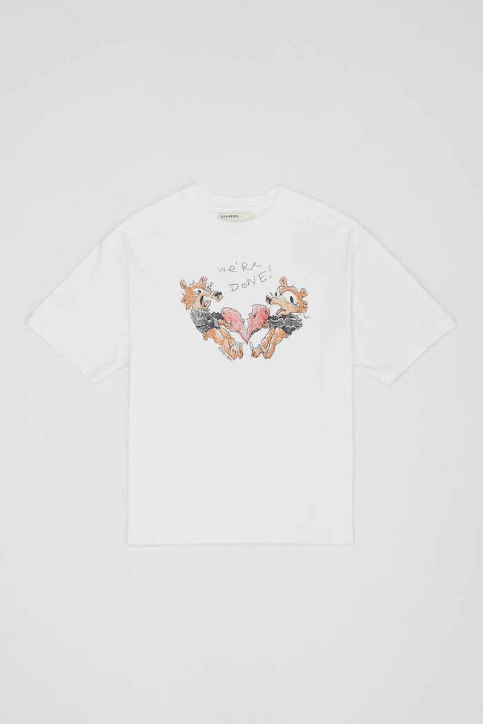 Domrebel DONE T-SHIRT Ivory