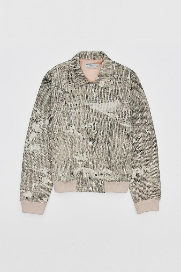 domrebel DROPCLOTH BOMBER JACKET Beige