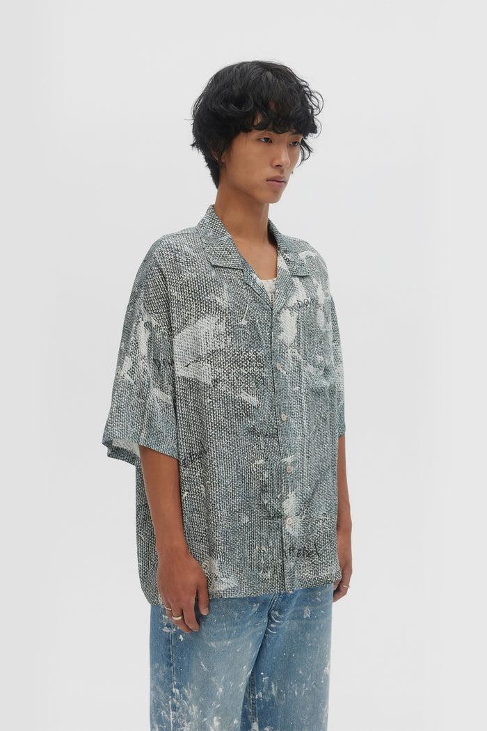 Domrebel DROPCLOTH CAMP COLLAR Beige