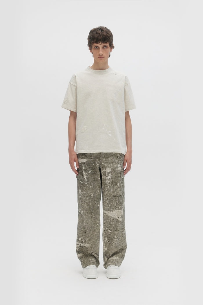 Domrebel DROPCLOTH CARGO PANTS Beige
