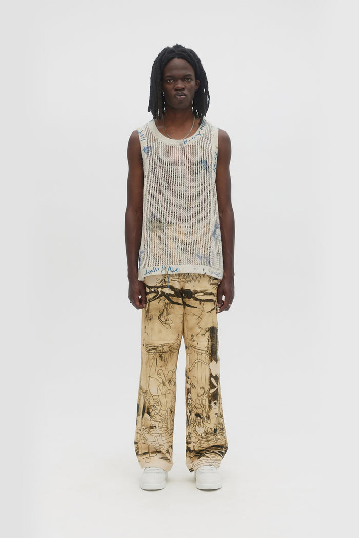 Domrebel ELYSIUM CARGO PANTS Beige