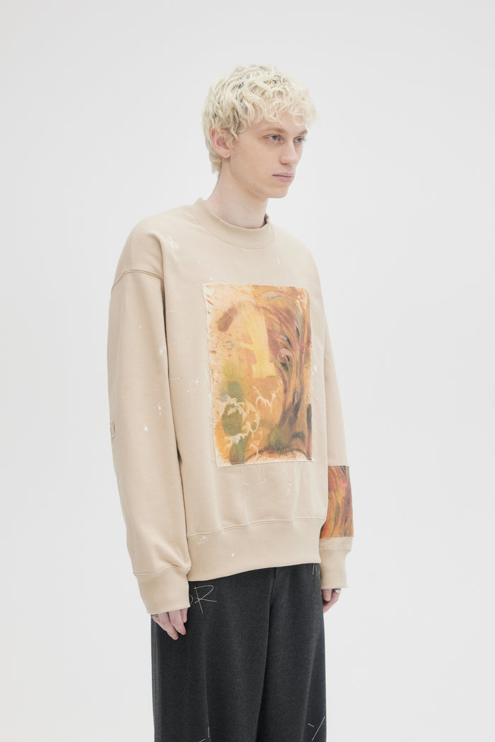 Domrebel EXPLODE SWEATSHIRT DUST PAINT