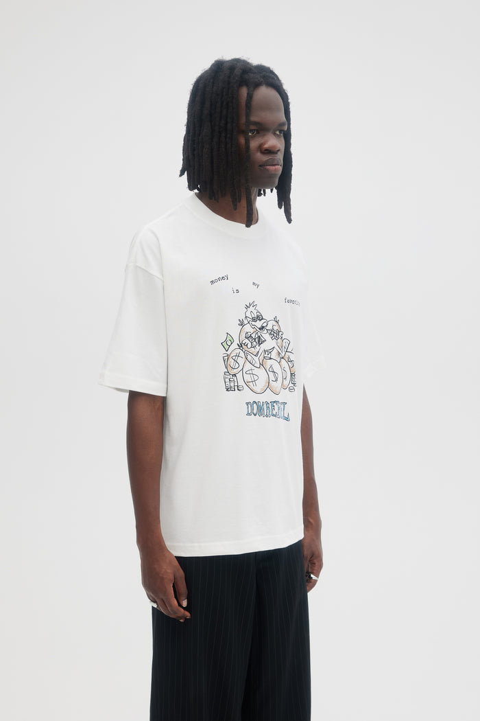 Domrebel FAVORITE T-SHIRT Ivory