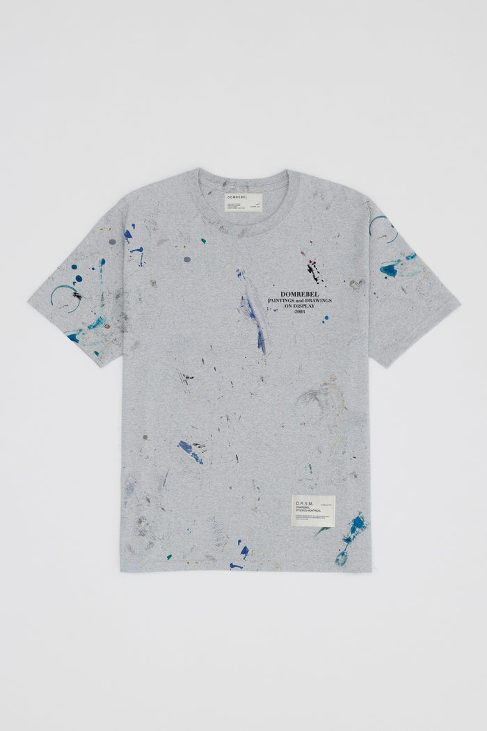 Domrebel FIZZ T-SHIRT Heather Grey