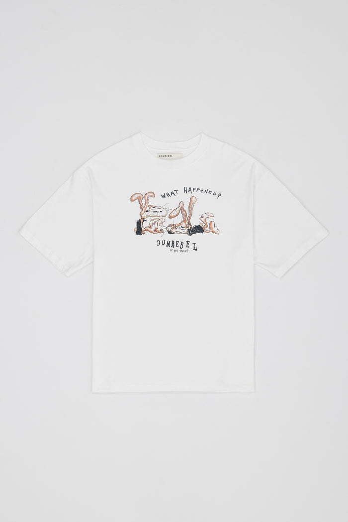 Domrebel FORGET T-SHIRT Ivory