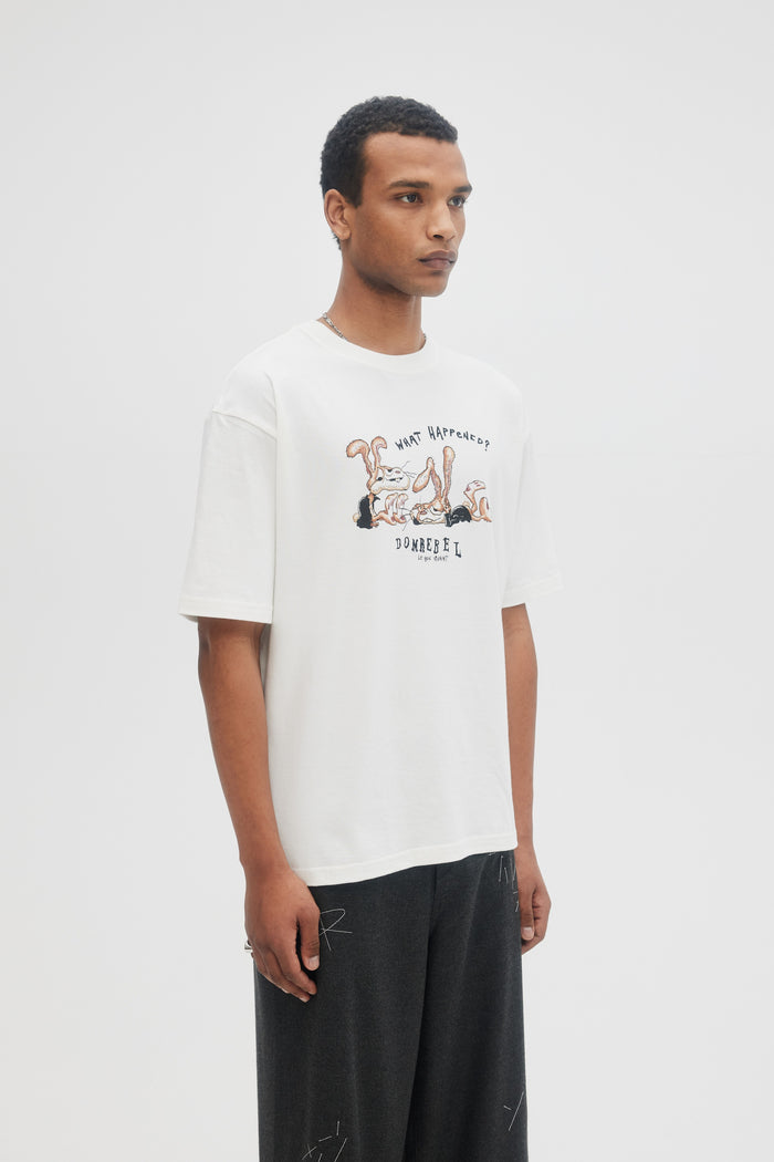 Domrebel FORGET T-SHIRT Ivory