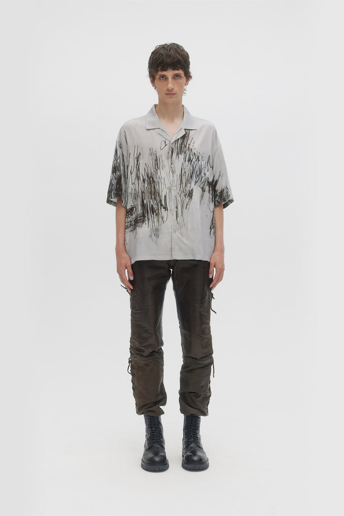 Domrebel FREEHAND CAMP COLLAR Beige