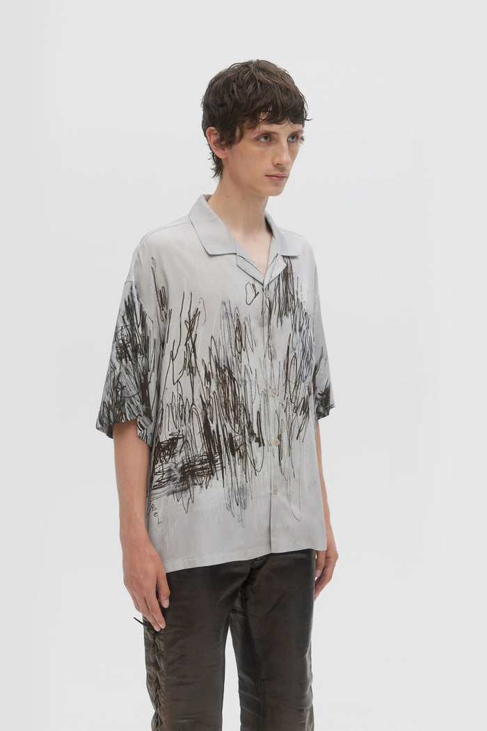 Domrebel FREEHAND CAMP COLLAR Beige