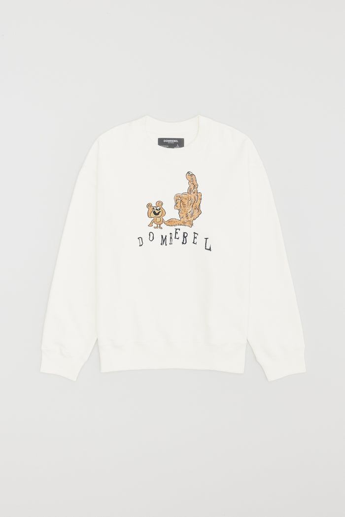 Domrebel FRIENDLY SWEATSHIRT Ivory