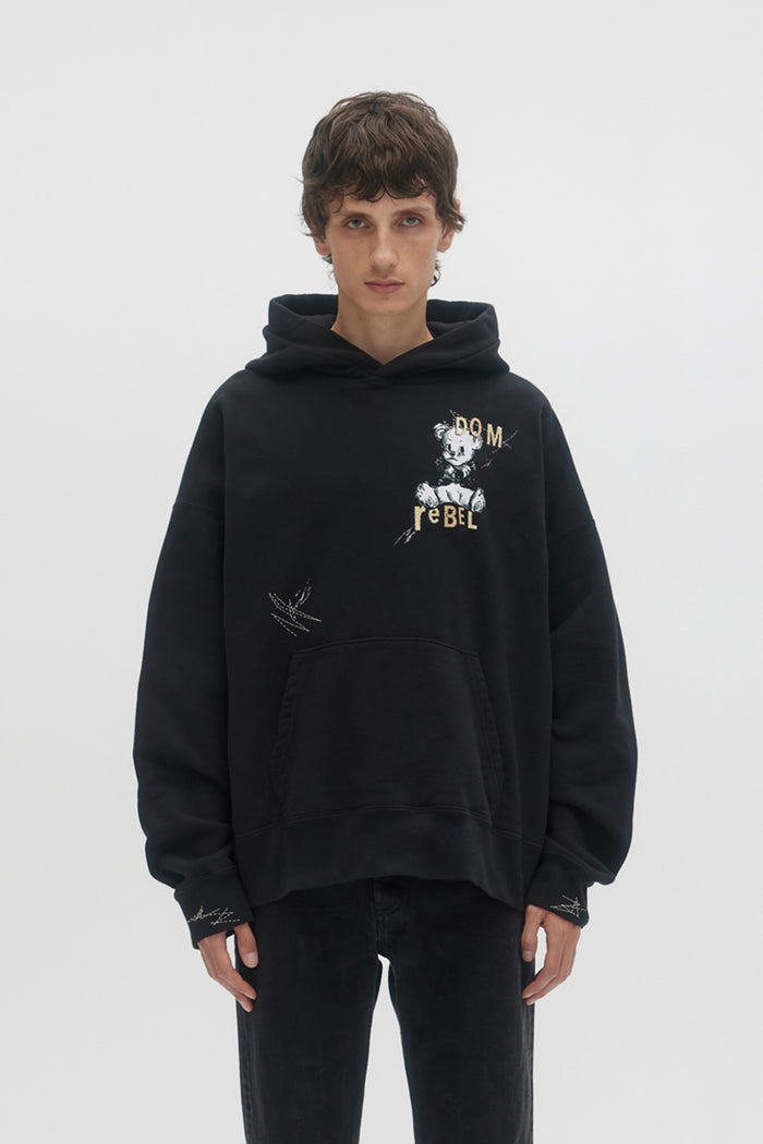 Domrebel GLOOMY HOODIE Black