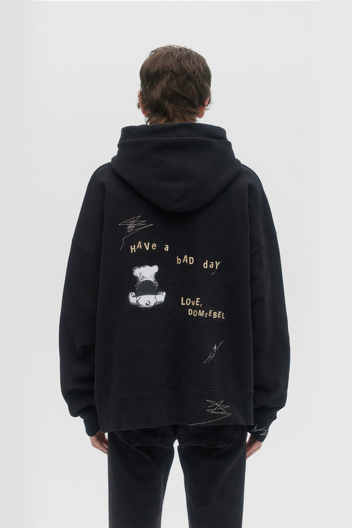 Domrebel GLOOMY HOODIE Black