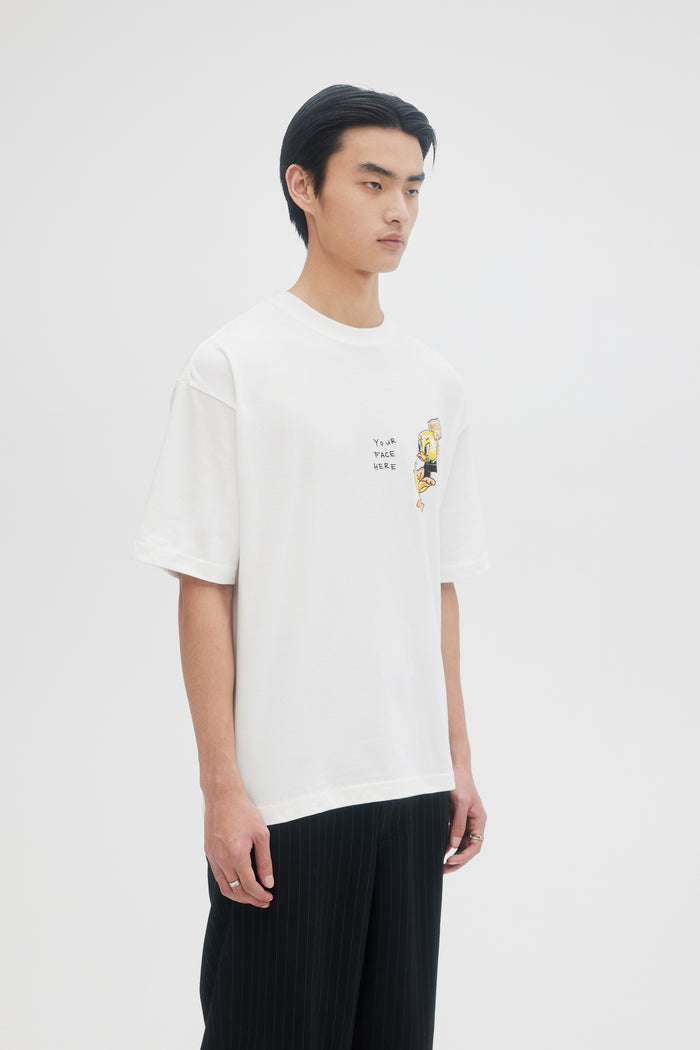 Domrebel GONG T-SHIRT Ivory