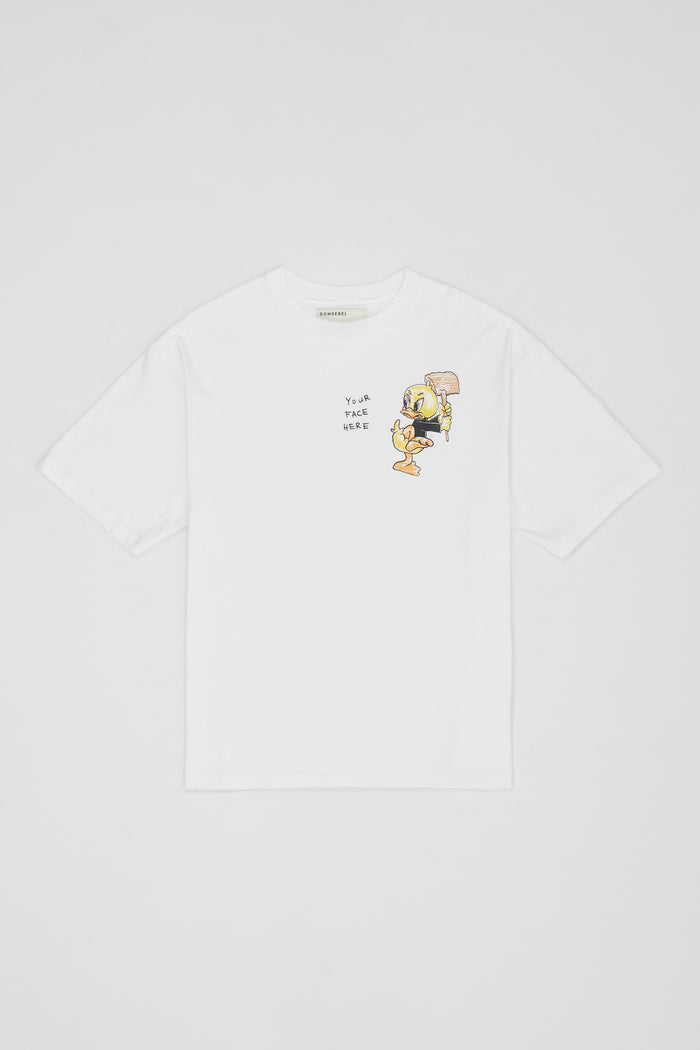 Domrebel GONG T-SHIRT Ivory