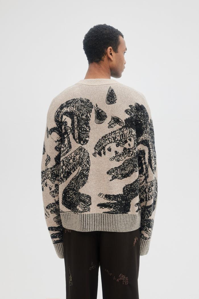 Domrebel HAO CARDIGAN Beige