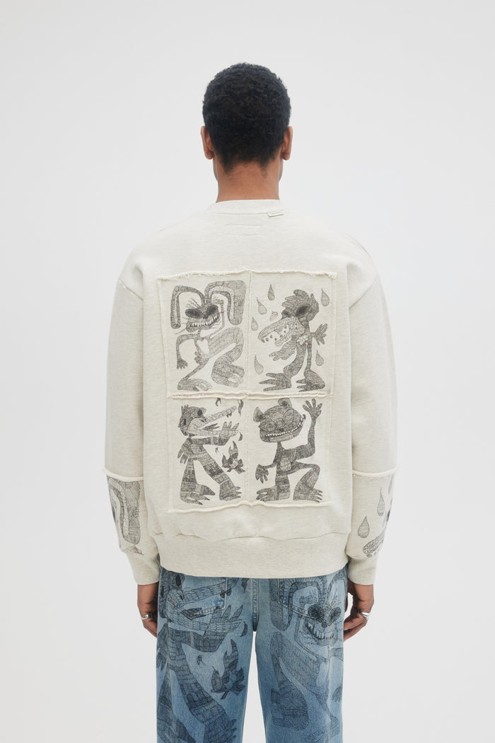 Domrebel HAO SWEATSHIRT Grey