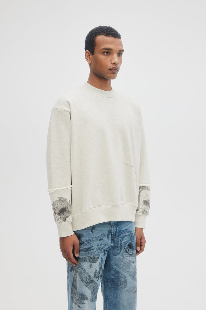 Domrebel HAO SWEATSHIRT Grey