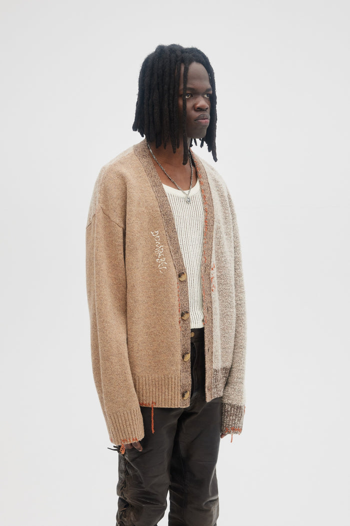 Domrebel HERITAGE CARDIGAN Brown
