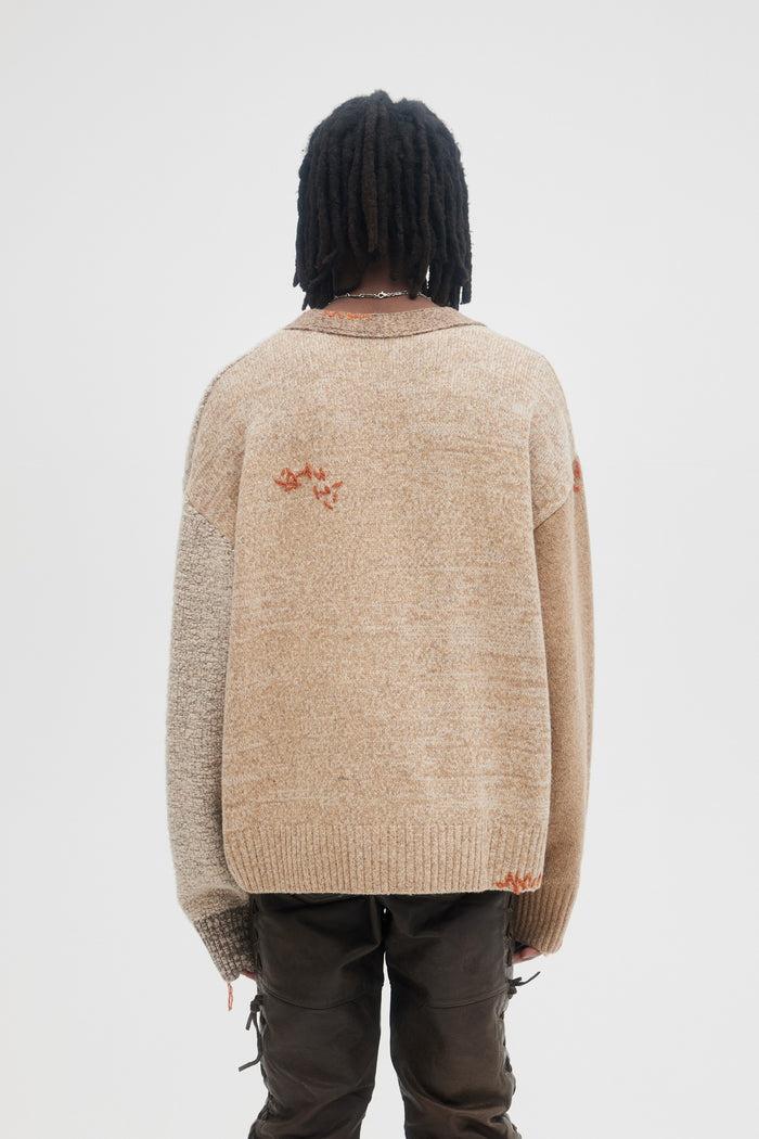 Domrebel HERITAGE CARDIGAN Brown