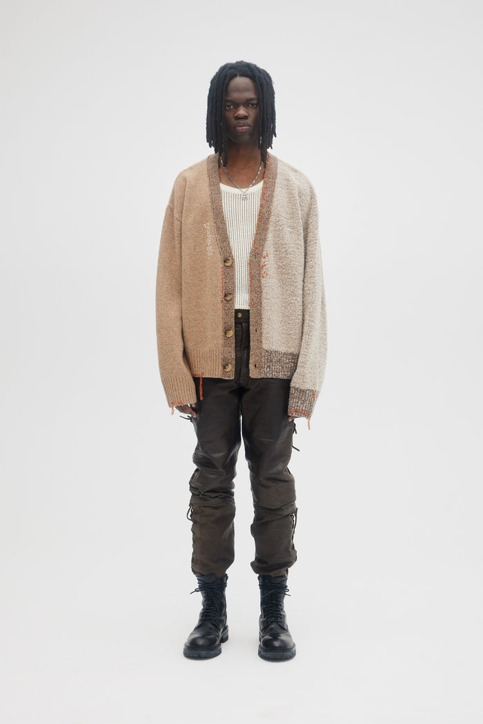 domrebel HERITAGE CARDIGAN Brown
