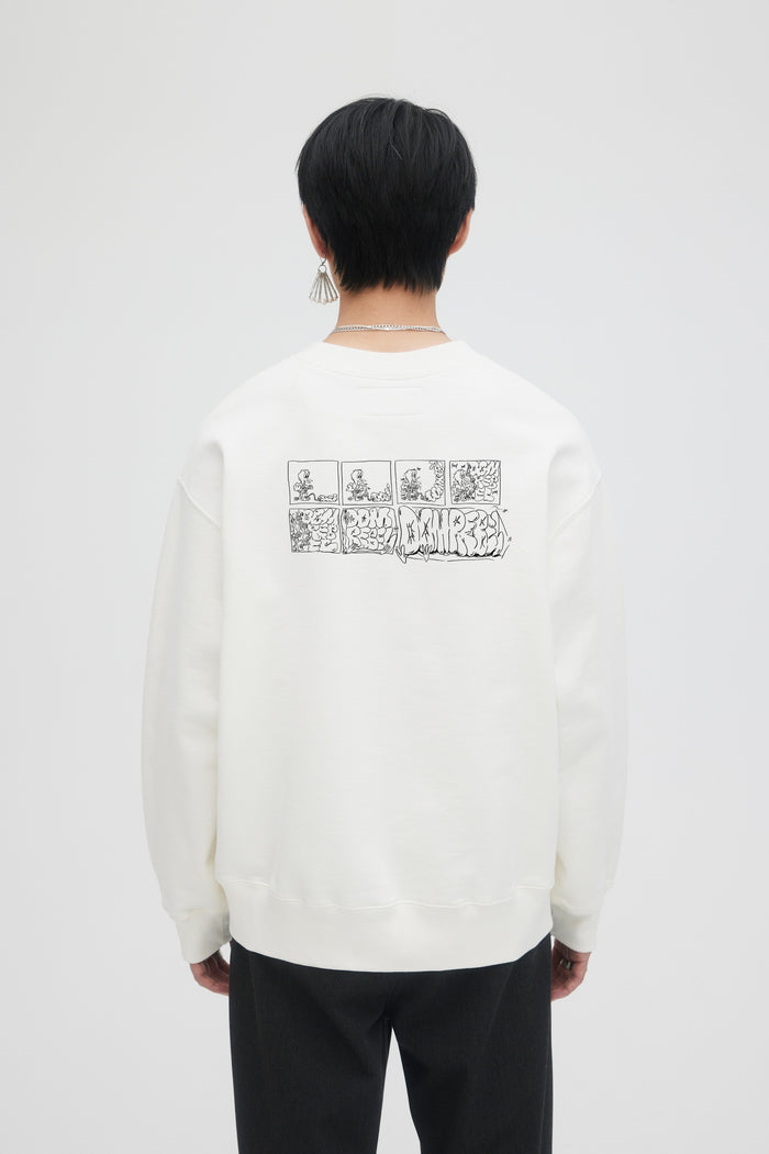 Domrebel HUGE SWEATSHIRT Ivory