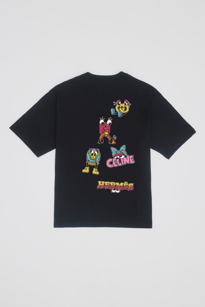 Domrebel LUXURY T-SHIRT Black