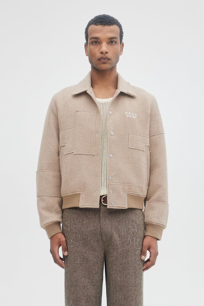 Domrebel MEETING JACKET Beige