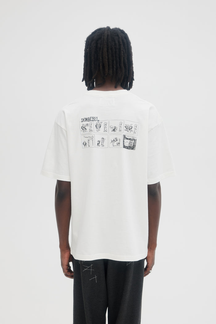 Domrebel MIGRAINE T-SHIRT Ivory