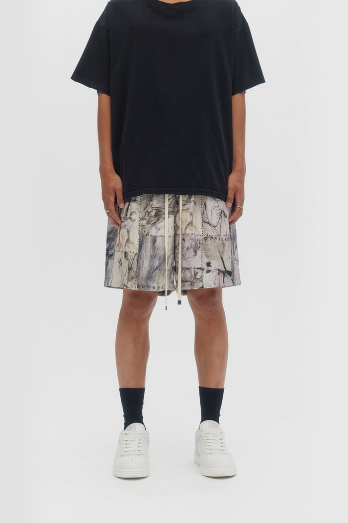 Domrebel MONTAGE SHORTS Beige