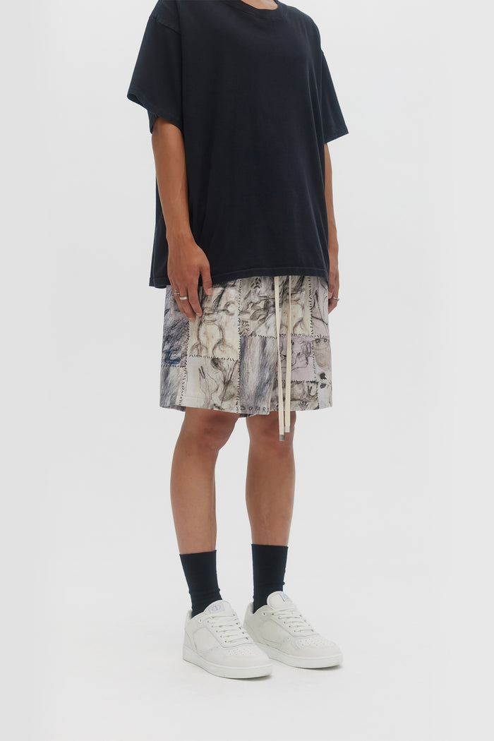 Domrebel MONTAGE SHORTS Beige