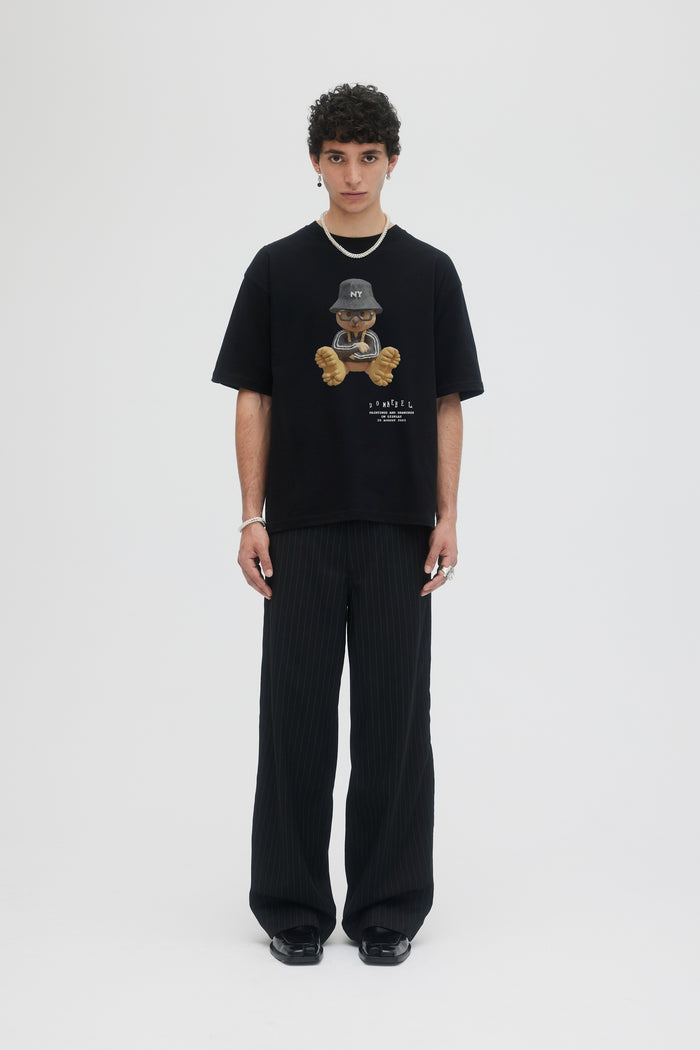 domrebel NEW YORKER T-SHIRT Black