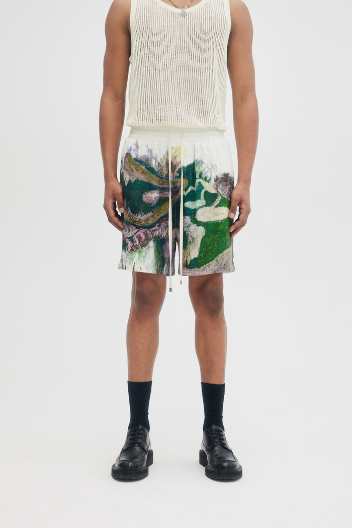 Domrebel PONDSCUM SHORTS Ivory