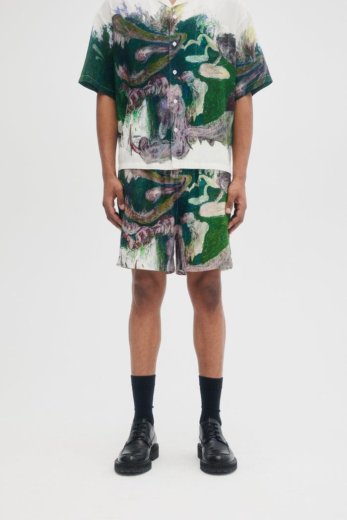 domrebel PONDSCUM SHORTS Ivory