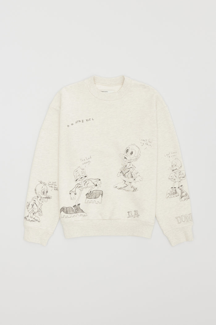 Domrebel QUACK SWEATSHIRT Grey