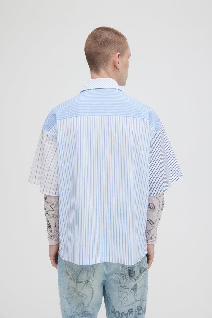 Domrebel REMIX SHORT SLEEVE SHIRT Blue