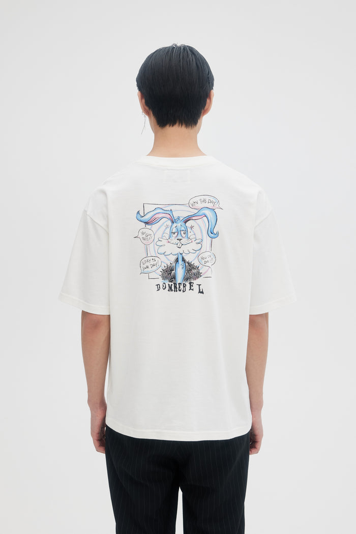 Domrebel RISE T-SHIRT Ivory
